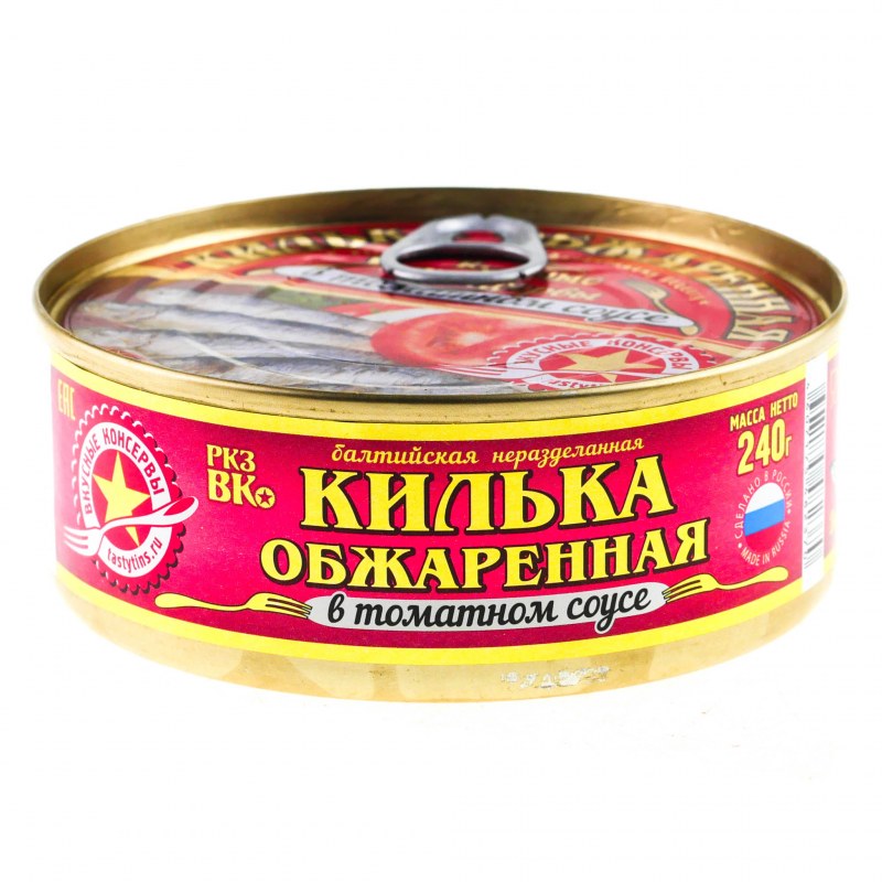 Maris Ocean Standard килька обжаренная в томатном соусе