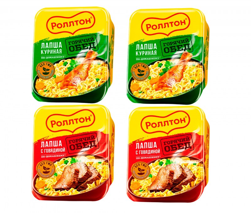 Вермишель Роллтон с курицей 60 г