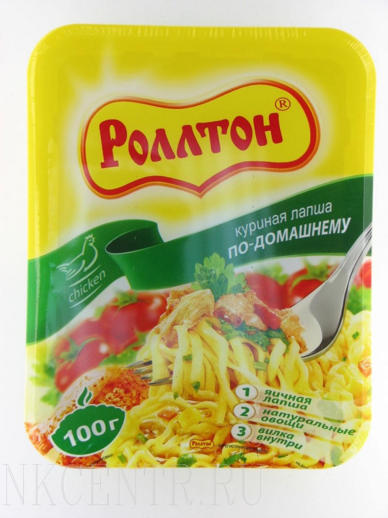 Роллтон куриная лапша по домашнему