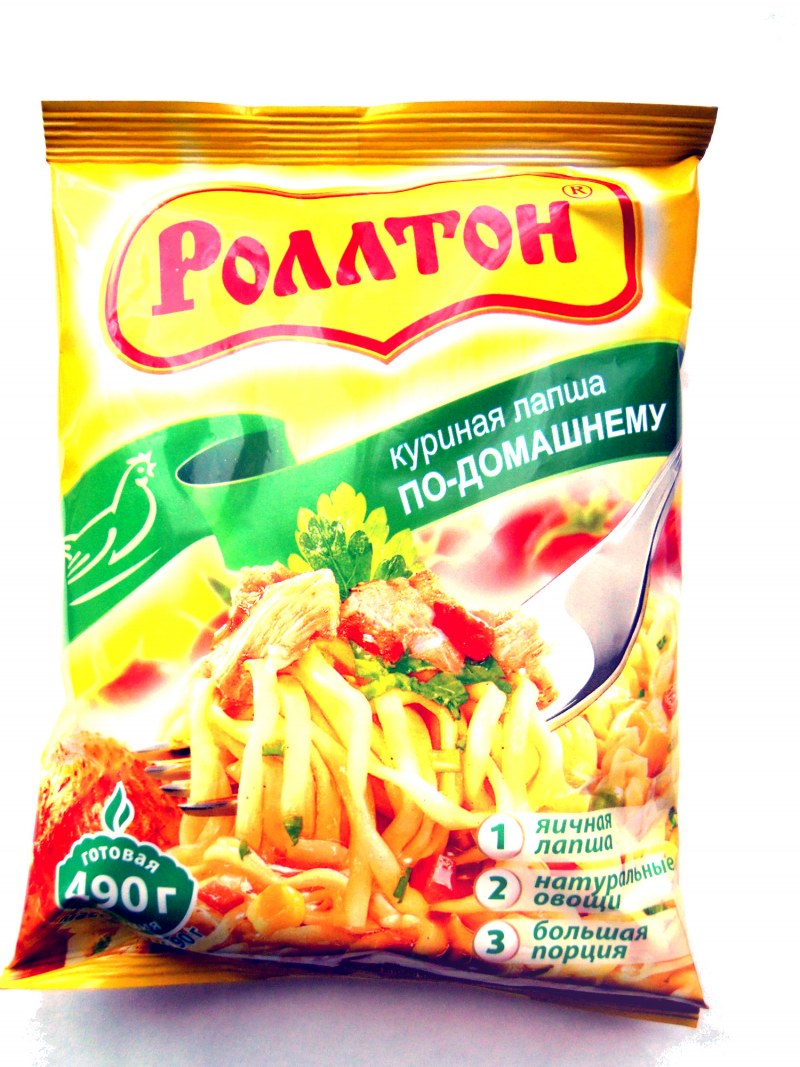 Роллтон лапша куриная по-домашнему 90 г