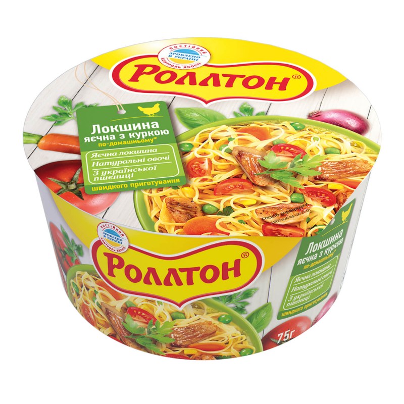 Лапша Роллтон 60г