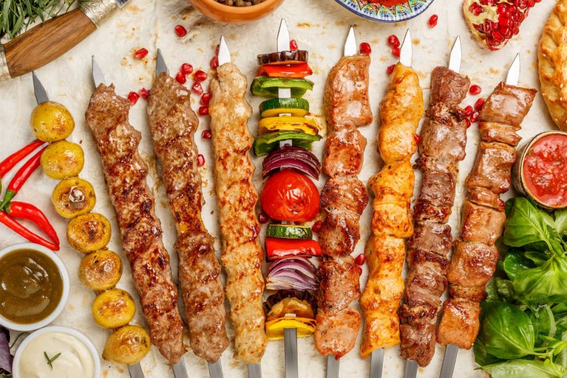 Шаурма шашлык люля Kebab