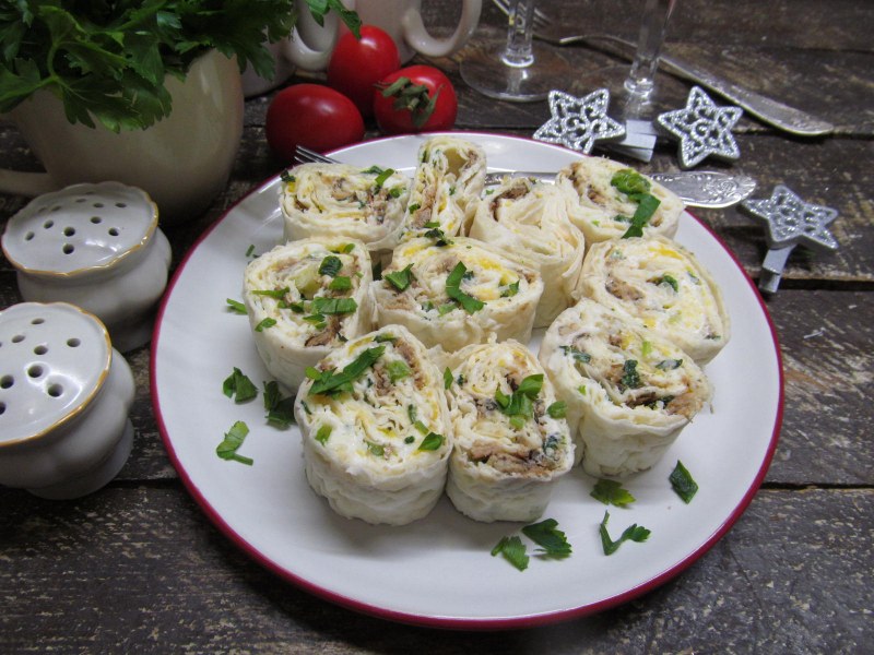 Закусочный торт Мимоза