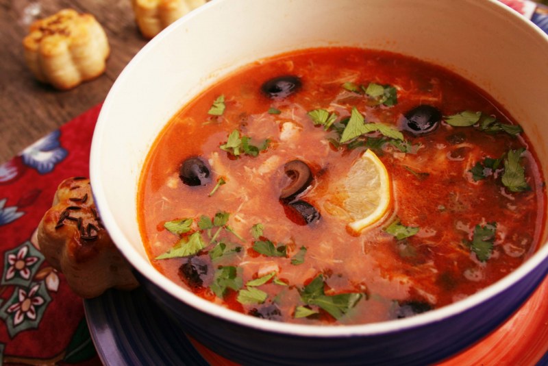 Солянка сборная мясная