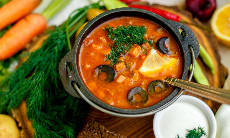 Солянка сборная из субпродуктов