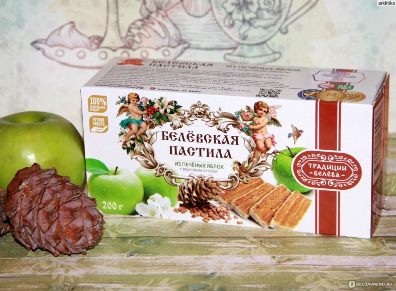 Зефир традиции белёва Белевский классический 250 г