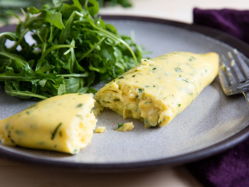 Французская кухня омлет