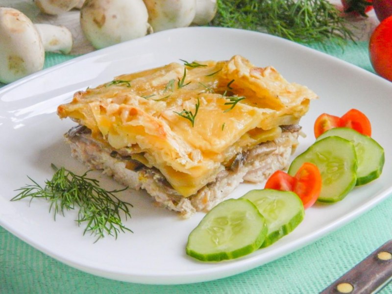 Кассероль из рыбы