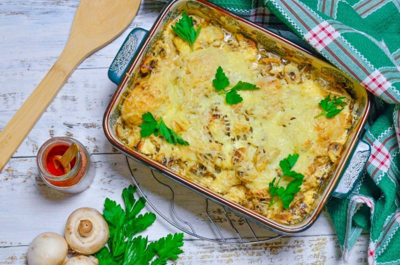 Запеканка с ананасами