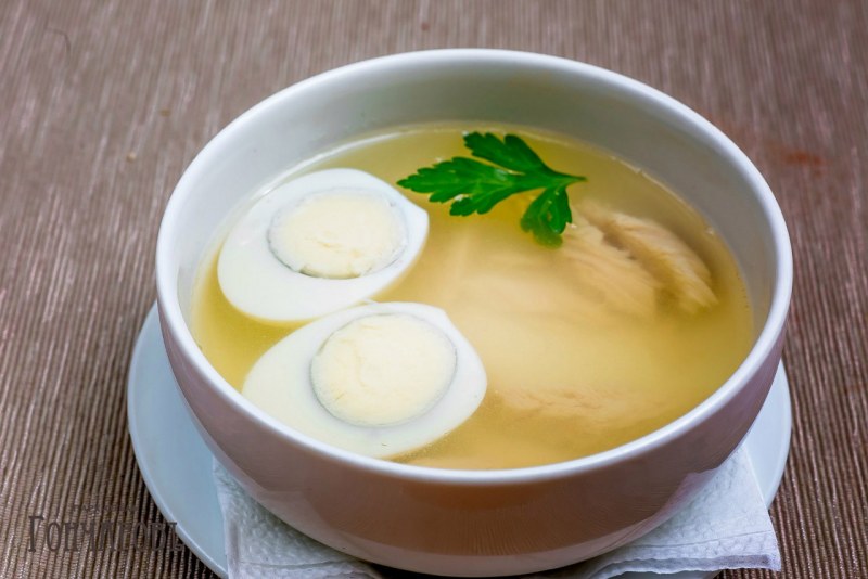 Куриное консоме