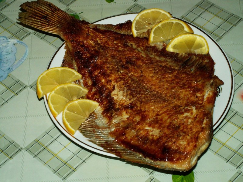 Камбала фаршированная