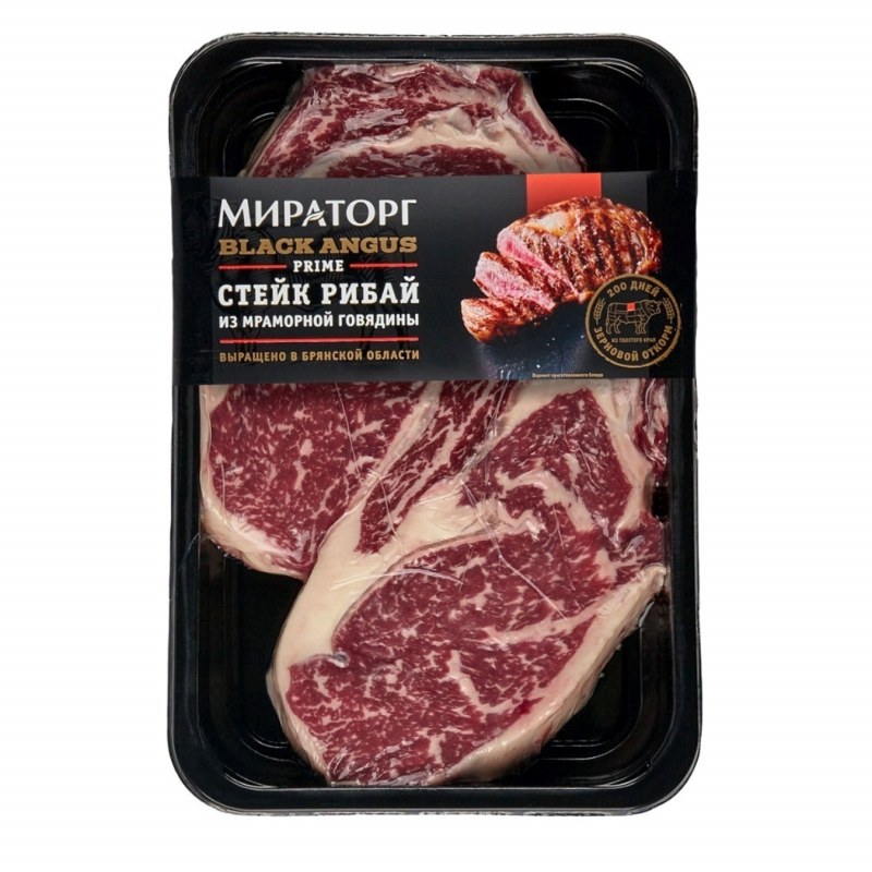Мираторг мраморная говядина Рибай