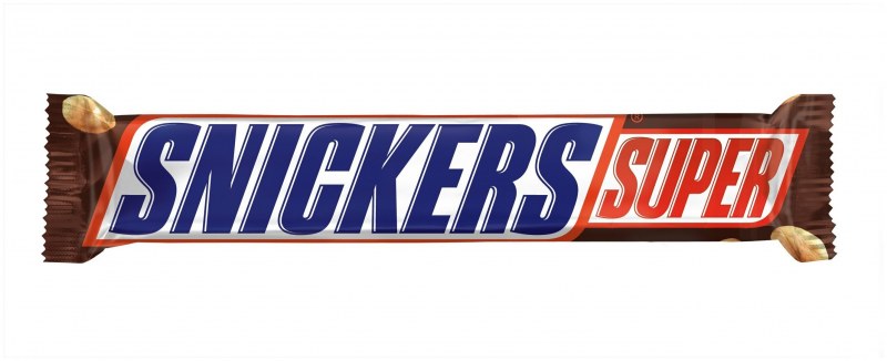 Шоколадный батончик snickers super (Сникерс супер), 95 г