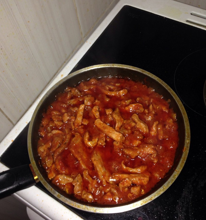 Мясная поджарка