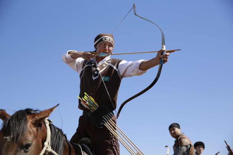 Казахский лучник
