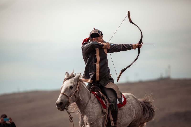 Юлай Галиуллин лучник