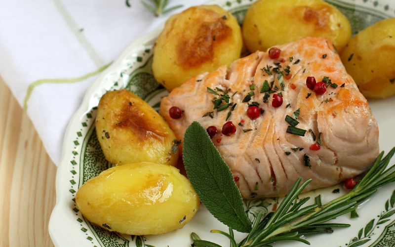Филе индейки с кускусом