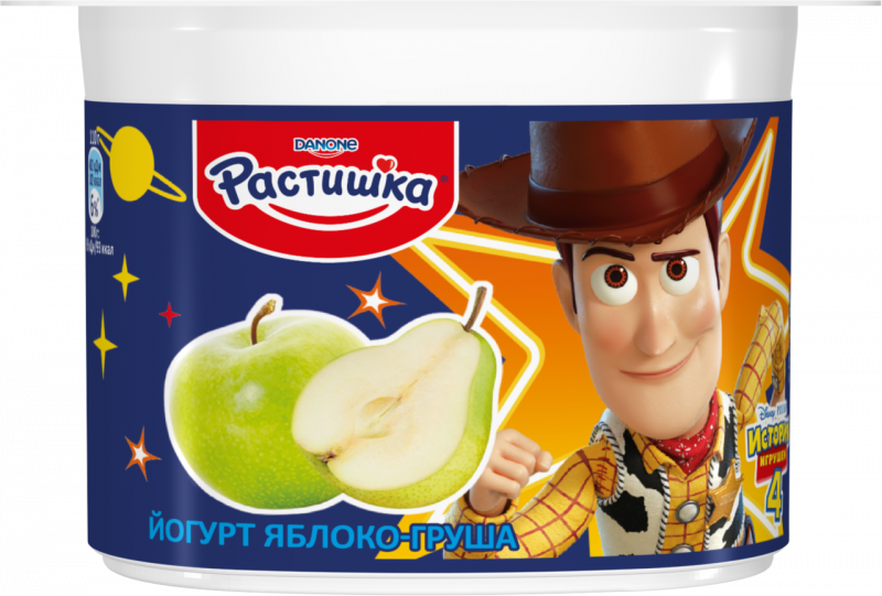 Растишка йогурт клубника