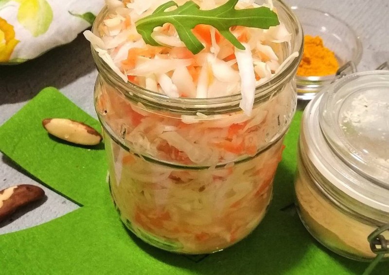 Квашеная капуста без соли