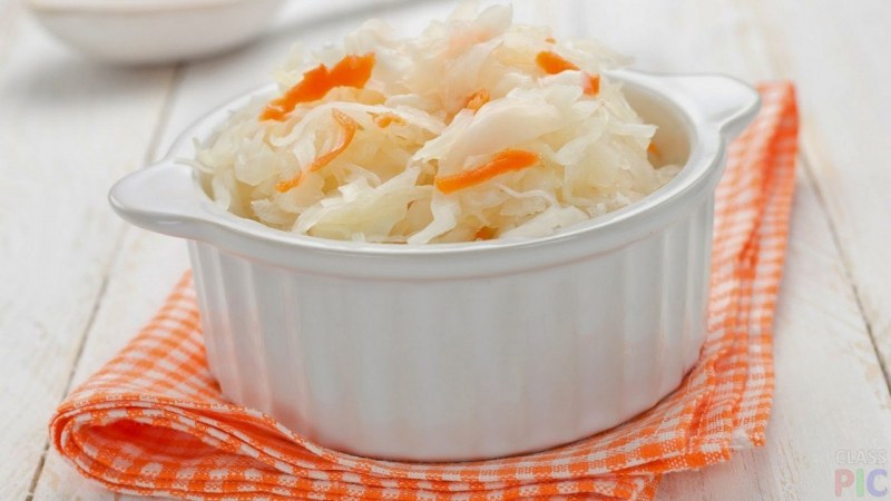 Капуста квашеная суточная