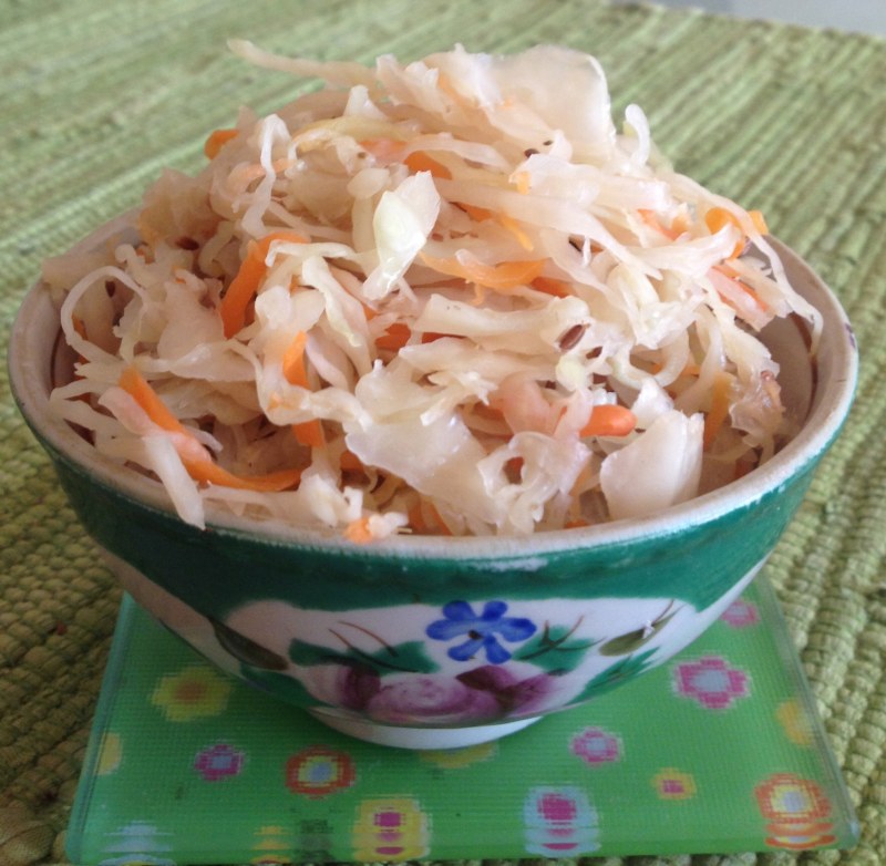 Квашеная капуста без соли
