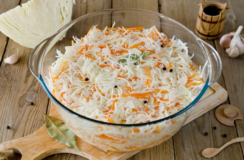 Капуста квашеная рубленая