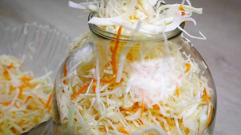 Гурьевская квашеная капуста