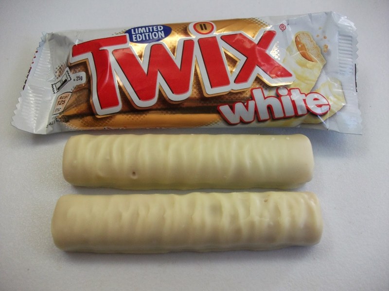 Twix палочки белый шоколад