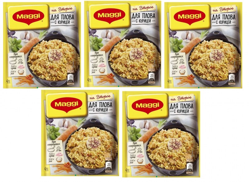Смесь Maggi на второе для плова с курицей, 24 г