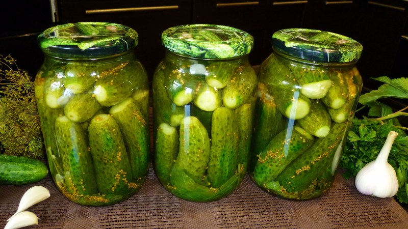 Огурцы по польски