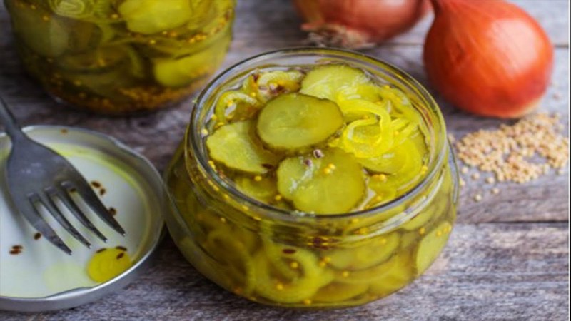 Огурцы маринованные