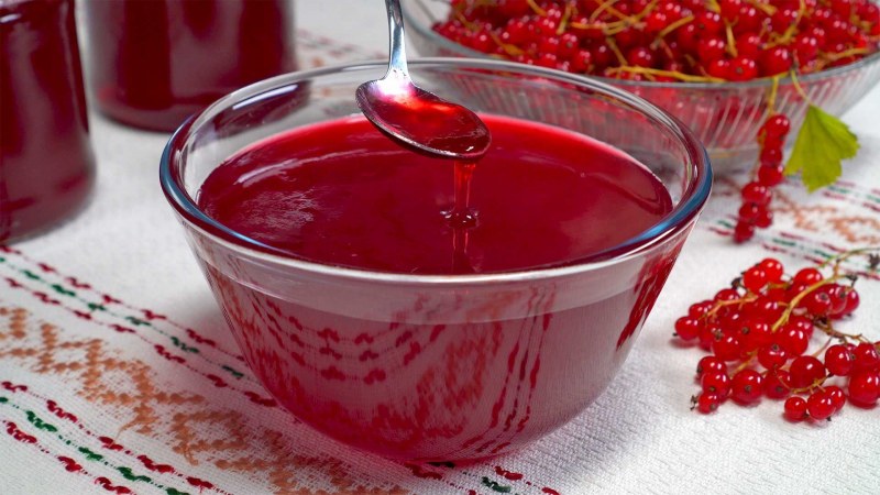 Красная смородина варенье