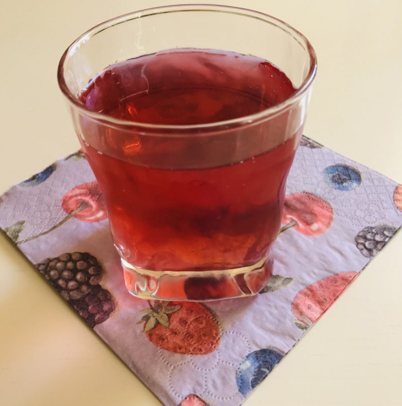 Компот крыжовник с яблоком