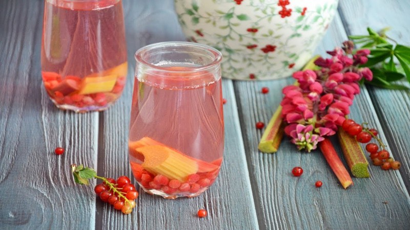Компот из красной смородины на зиму