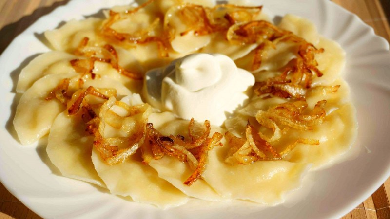 Вареники с картошкой