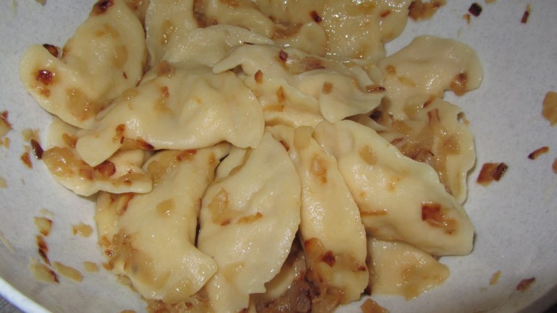 Вареники с картофелем