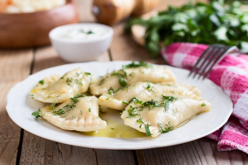 Вареники с картошкой