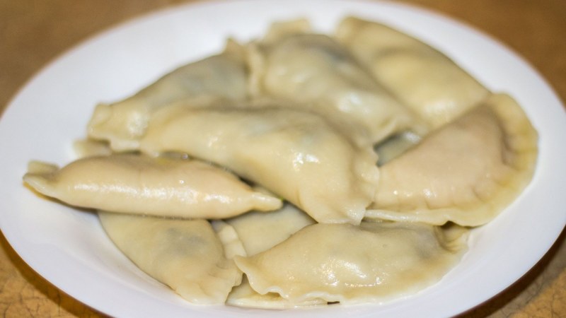 Вареники с картошкой