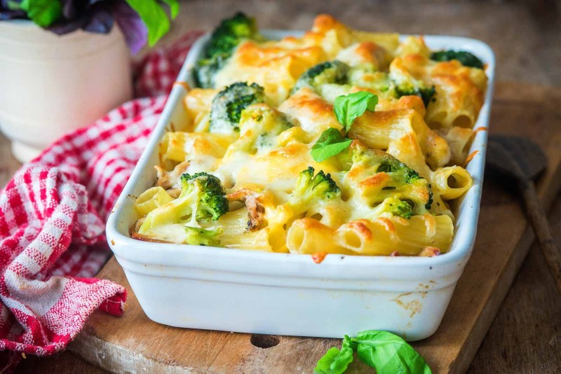 Запеканка из брокколи в духовке с сыром