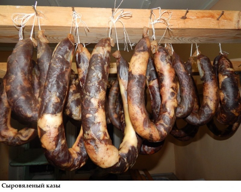 Шужук колбаса из конины