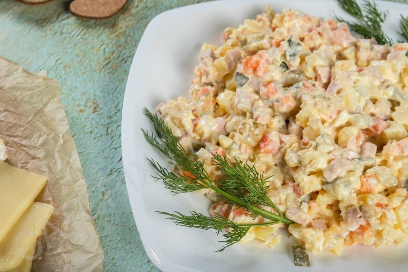 Простые и вкусные салаты на Пасху