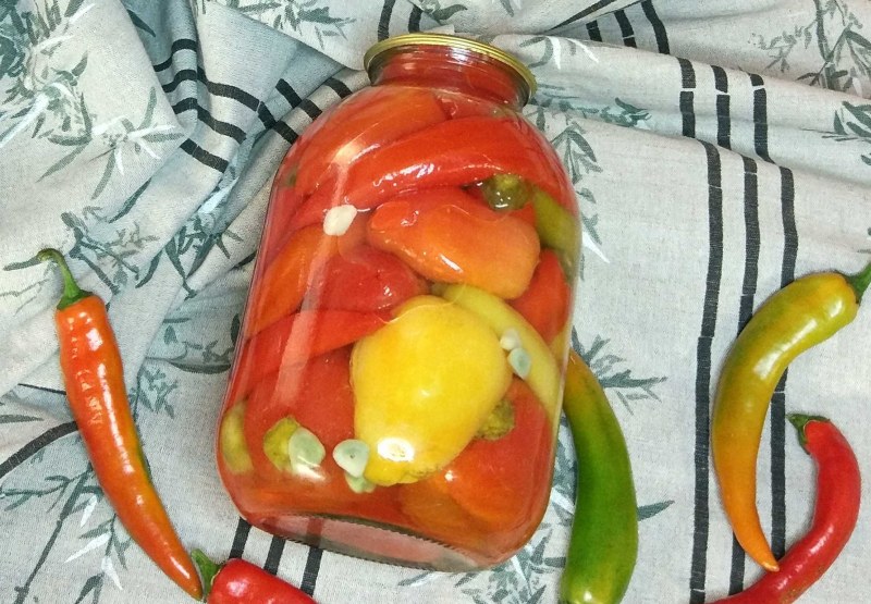 Жареный перец на зиму