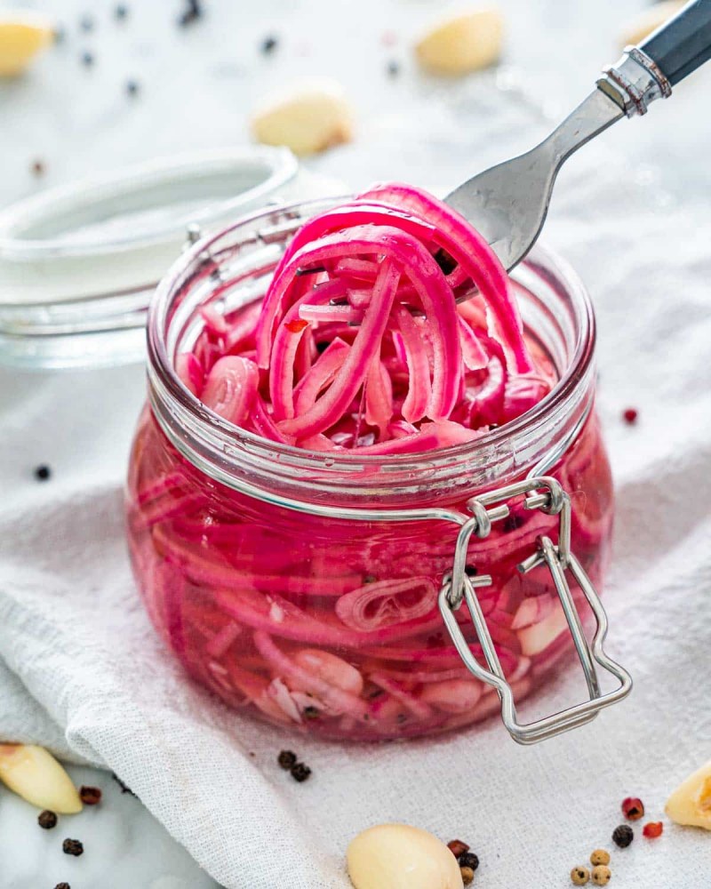 Маринованный лук к шашлыку