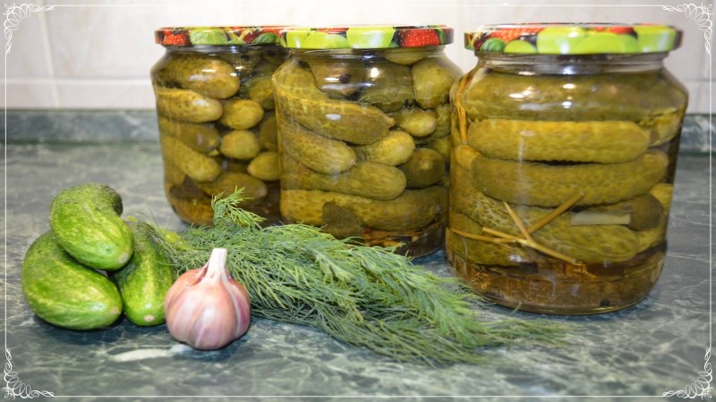 Огурцы сладкие консервированные