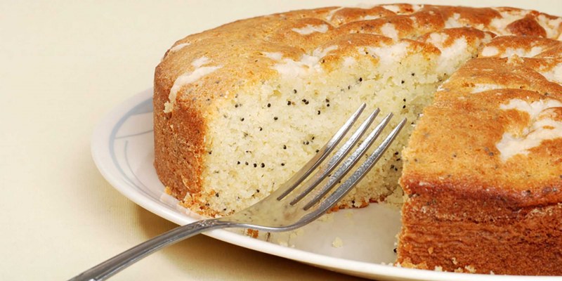 Маковый бисквит