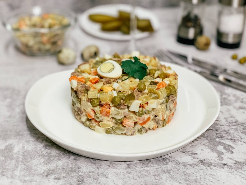 Зимние салаты