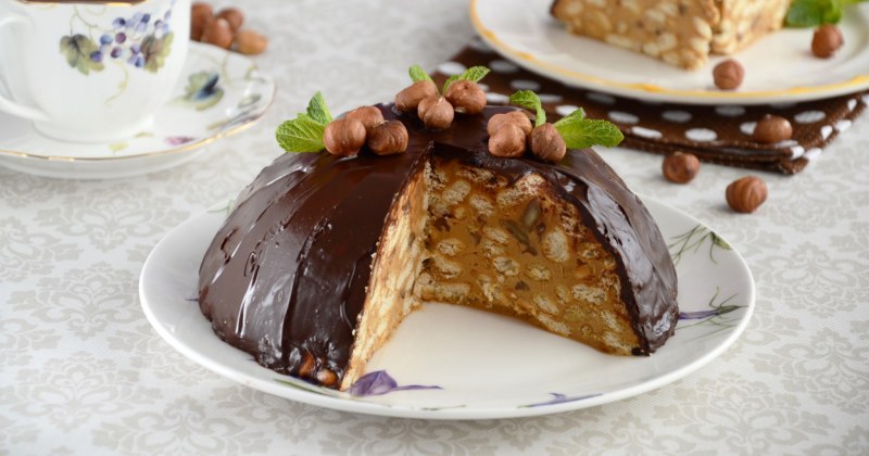Домашний торт из пряников