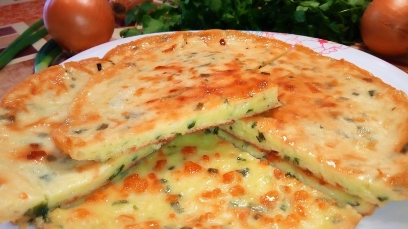Ленивые хачапури (сырные лепешки)