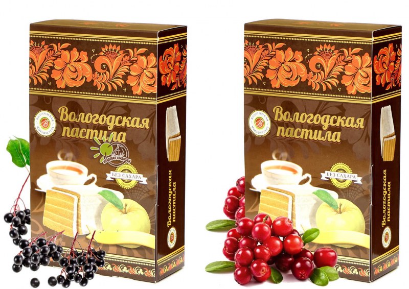 Пастила Фруктовая без сахара