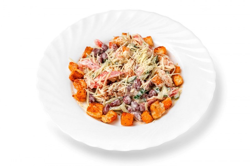 Обжорка с корейской морковкой